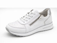 133-01-023 Dames Veterschoenen  Sneaker Remonte D1G10-80 Wit  (2949)