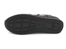 Afbeelding in Gallery-weergave laden, 133-91-005 Dames Veterschoenen  Sneaker Jana 23774-095 Zwart Combi Wijdte H (2743)
