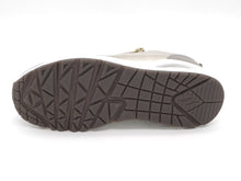 Afbeelding in Gallery-weergave laden, 132-19-002 Dames Veterschoenen  Sportief Skechers Uno Metallic Sliders 177873 TPE Donkerbeige  (3641)

