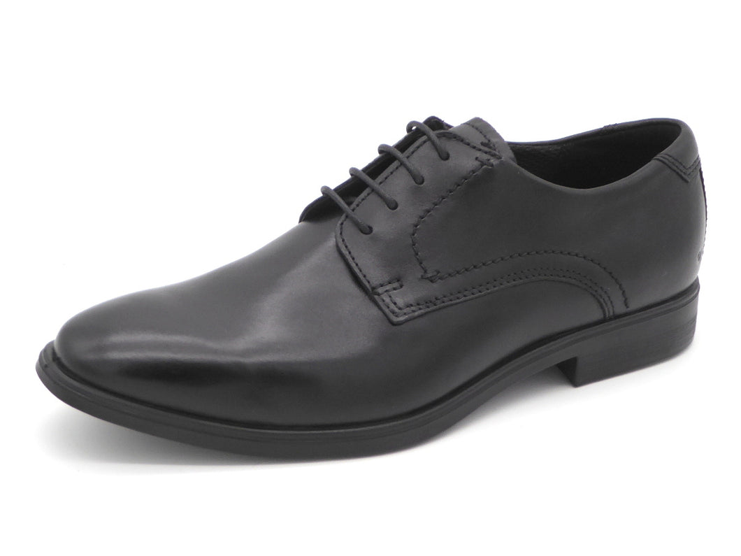 203-99-001 Heren Nette Schoenen Mode Ecco Melbourne 621634-50839 Zwart  (2807)