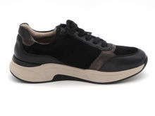 Afbeelding in Gallery-weergave laden, 133-91-019 Dames Veterschoenen  Sneaker Remonte D3V00-03 Zwart Combi Wijdte H (3746)
