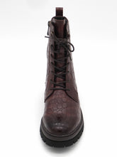 Afbeelding in Gallery-weergave laden, 172-29-017 Dames Hoge Schoenen Boot Plat Marco Tozzi 25207-342 Donkerbruin  (3372)
