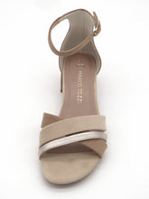 Afbeelding in Gallery-weergave laden, 103-15-001 Dames Hakschoenen Pumps open teen Marco Tozzi 28201-474 Middenbeige  (3477)
