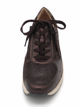 Afbeelding in Gallery-weergave laden, 131-29-010 Dames Veterschoenen  Comfort Sens 1737-12945-001 Kary 15 Donkerbruin Wijdte K (3846)

