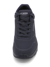 Afbeelding in Gallery-weergave laden, 132-79-008 Dames Veterschoenen  Sportief Skechers Uno Stand On Air 73690 DKNV Donkerblauw  (3446)
