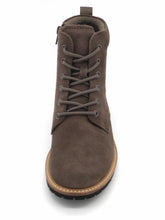 Afbeelding in Gallery-weergave laden, 172-19-008 Dames Hoge Schoenen Boot Plat Ecco Elaina 202213-05559 Donkerbeige  (3381)
