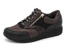 Afbeelding in Gallery-weergave laden, 131-29-008 Dames Veterschoenen  Comfort Durea 6279-688-2352 Donkerbruin Wijdte K (3727)
