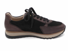 Afbeelding in Gallery-weergave laden, 133-29-002 Dames Veterschoenen  Sneaker Rieker 49010-25 Donkerbruin Wijdte H (3315)
