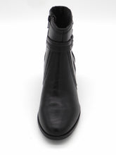 Afbeelding in Gallery-weergave laden, 171-99-030 Dames Hoge Schoenen Boot Hak Jana 25763-001 Zwart Wijdte H (3695)
