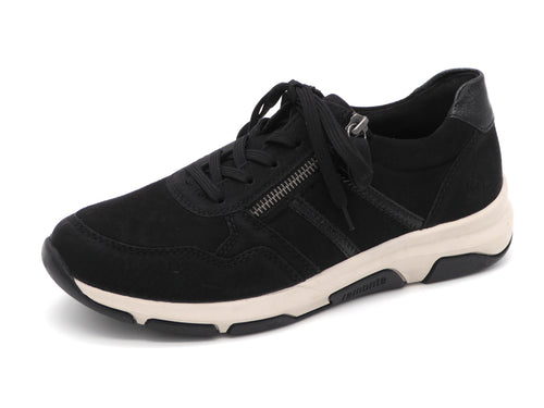133-99-023 Dames Veterschoenen  Sneaker Remonte D1S04-02 Zwart  (3329)