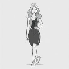 Afbeelding in Gallery-weergave laden, 95-66922-001 Lederwaren Dames Schoudertas Klein Enrico Benetti 66922-001 Zwart  (1033)
