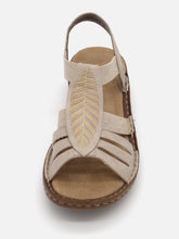 Afbeelding in Gallery-weergave laden, 153-15-008 Dames Sandalen Mode Rieker 608C0-62 Middenbeige  (2973)
