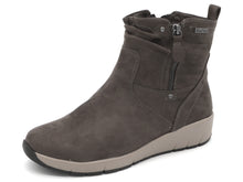 Afbeelding in Gallery-weergave laden, 172-19-006 Dames Hoge Schoenen Boot Plat Jana 26497-231 Donkerbeige Wijdte H (3359)
