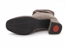 Afbeelding in Gallery-weergave laden, 171-19-006 Dames Hoge Schoenen Boot Hak Tamaris 85301-200 Donkerbeige Wijdte H (3703)
