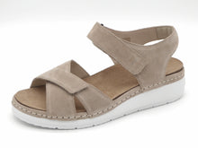 Afbeelding in Gallery-weergave laden, 151-15-005 Dames Sandalen Comfort Durea 7432-035-2067 Middenbeige Wijdte H (3518)
