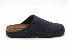 Afbeelding in Gallery-weergave laden, 282-79-009 Heren Pantoffel-Muilen Ongevoerd Rohde 6752-56 Donkerblauw  (3804)
