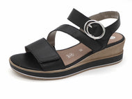 153-99-013 Dames Sandalen Mode Remonte D6466-00 Zwart  (3545)