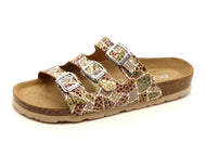 162-51-001 Dames Open Slippers Sportief Rohde 5620-75 Combi Kleuren  (1149)