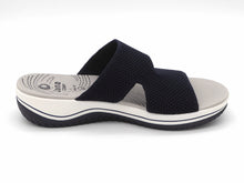 Afbeelding in Gallery-weergave laden, 163-79-004 Dames Open Slippers Mode Jana 27270-805 Donkerblauw Wijdte H (3494)
