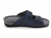 Afbeelding in Gallery-weergave laden, 162-79-003 Dames Open Slippers Sportief Rohde 5854-56 Donkerblauw  (2652)
