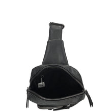 Afbeelding in Gallery-weergave laden, 95-66922-001 Lederwaren Dames Schoudertas Klein Enrico Benetti 66922-001 Zwart  (1033)
