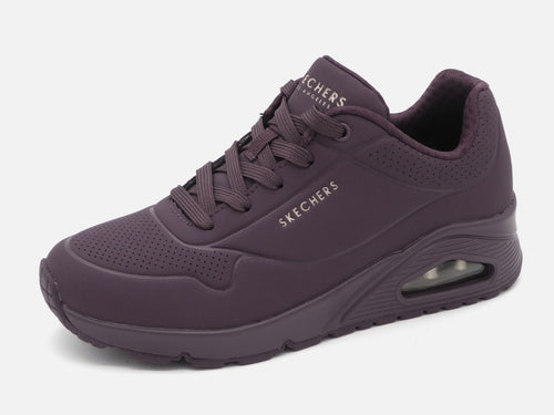 132-59-003 Dames Veterschoenen  Sportief Skechers Uno Stand On Air 73690 WINE Paars  (3447)