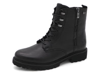 172-99-063 Dames Hoge Schoenen Boot Plat Remonte D8656-00 Zwart  (3339)