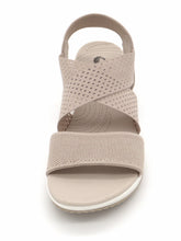 Afbeelding in Gallery-weergave laden, 153-15-004 Dames Sandalen Mode Jana 28768-499 Middenbeige Wijdte H (2913)
