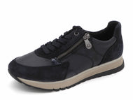 133-79-006 Dames Veterschoenen  Sneaker Rieker 49010-14 Donkerblauw Wijdte H (3732)