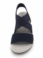 Afbeelding in Gallery-weergave laden, 153-79-004 Dames Sandalen Mode Jana 28768-805 Donkerblauw Wijdte H (3497)
