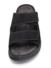 Afbeelding in Gallery-weergave laden, 261-99-002 Heren Open Slippers Comfort Rohde 6240-90 Zwart  (3593)
