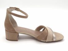 Afbeelding in Gallery-weergave laden, 103-15-001 Dames Hakschoenen Pumps open teen Marco Tozzi 28201-474 Middenbeige  (3477)
