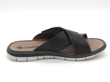 Afbeelding in Gallery-weergave laden, 263-79-008 Heren Open Slippers Mode Rieker 25151-14 Donkerblauw  (3572)
