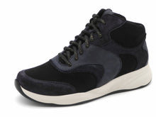 Afbeelding in Gallery-weergave laden, 172-79-004 Dames Hoge Schoenen Boot Plat Durea 9835-608-2293 Donkerblauw Wijdte K (3730)
