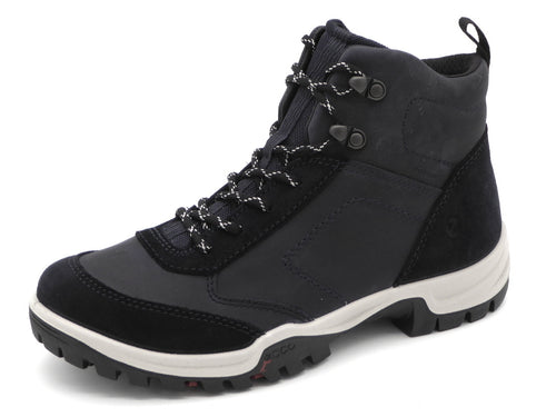 179-79-004 Dames Hoge Schoenen Wandelboot Ecco Xpedition III / 811413-50595 Donkerblauw  (3382)