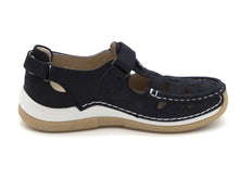 Afbeelding in Gallery-weergave laden, 112-79-003 Dames Bandschoenen Sportief Wolky Esperanza 0452836-820 Donkerblauw  (3603)
