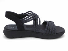 Afbeelding in Gallery-weergave laden, 153-79-002 Dames Sandalen Mode Jana 28766-805 Donkerblauw Wijdte H (3496)
