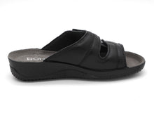 Afbeelding in Gallery-weergave laden, 161-99-006 Dames Open Slippers Comfort Rohde 1940-90 Zwart  (3579)
