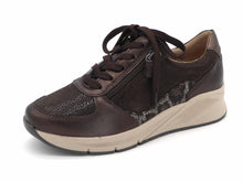 Afbeelding in Gallery-weergave laden, 131-29-010 Dames Veterschoenen  Comfort Sens 1737-12945-001 Kary 15 Donkerbruin Wijdte K (3846)
