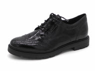 133-95-003 Dames Veterschoenen  Sneaker Remonte D2Q04-02 Zwart Lak  (3757)