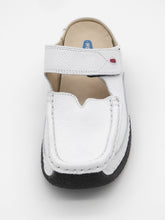 Afbeelding in Gallery-weergave laden, 181-01-002 Dames Pantoffel-Muilen Leer Wolky Roll Slipper 0622770-100 Wit  (3461)
