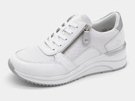 133-01-013 Dames Veterschoenen  Sneaker Remonte DOT06-80 Wit Wijdte H (2602)