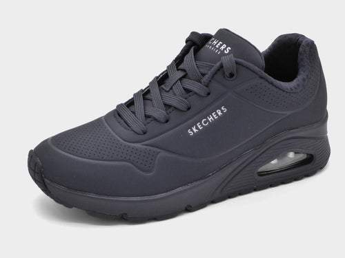 132-79-008 Dames Veterschoenen  Sportief Skechers Uno Stand On Air 73690 DKNV Donkerblauw  (3446)