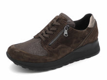 Afbeelding in Gallery-weergave laden, 131-29-002 Dames Veterschoenen  Comfort Waldlaufer Bungeez 364H15-408-277 Donkerbruin Wijdte H (3288)
