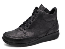 Afbeelding in Gallery-weergave laden, 172-99-059 Dames Hoge Schoenen Boot Plat Durea Go 9735-688-1405 Zwart Wijdte K (3313)
