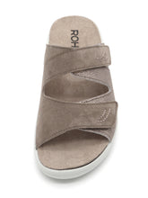 Afbeelding in Gallery-weergave laden, 161-19-006 Dames Open Slippers Comfort Rohde 5221-18 Donkerbeige  (3574)
