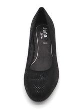 Afbeelding in Gallery-weergave laden, 101-99-002 Dames Hakschoenen Pumps Jana 22476-008 Zwart Wijdte H (3343)
