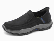 242-99-009 Heren Instappers Sportief Skechers Slip-Ins Respected-Elgin 204810 BLK Zwart  (2012)