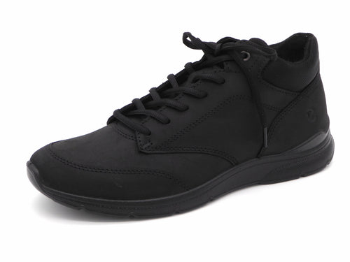 272-99-003 Heren Hoge Schoenen Boot Sportief Ecco Irving Mid-Cut 511754-02001 Zwart  (3384)