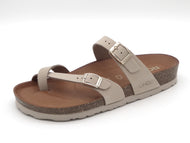164-15-003 Dames Open Slippers Teenslippers Rohde 5643-16 Middenbeige  (3589)
